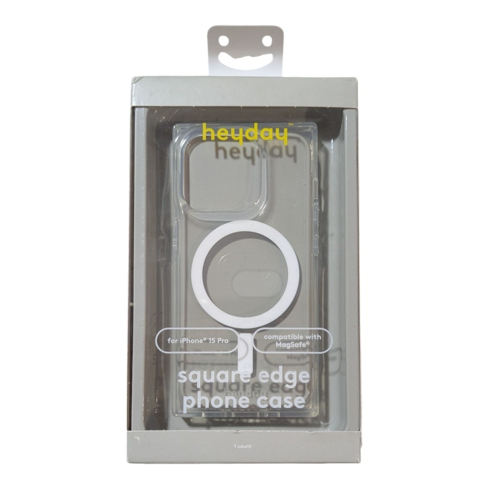 K6.‎ Heyday MagSafe Case For Apple iPhone 15 Pro - Clear